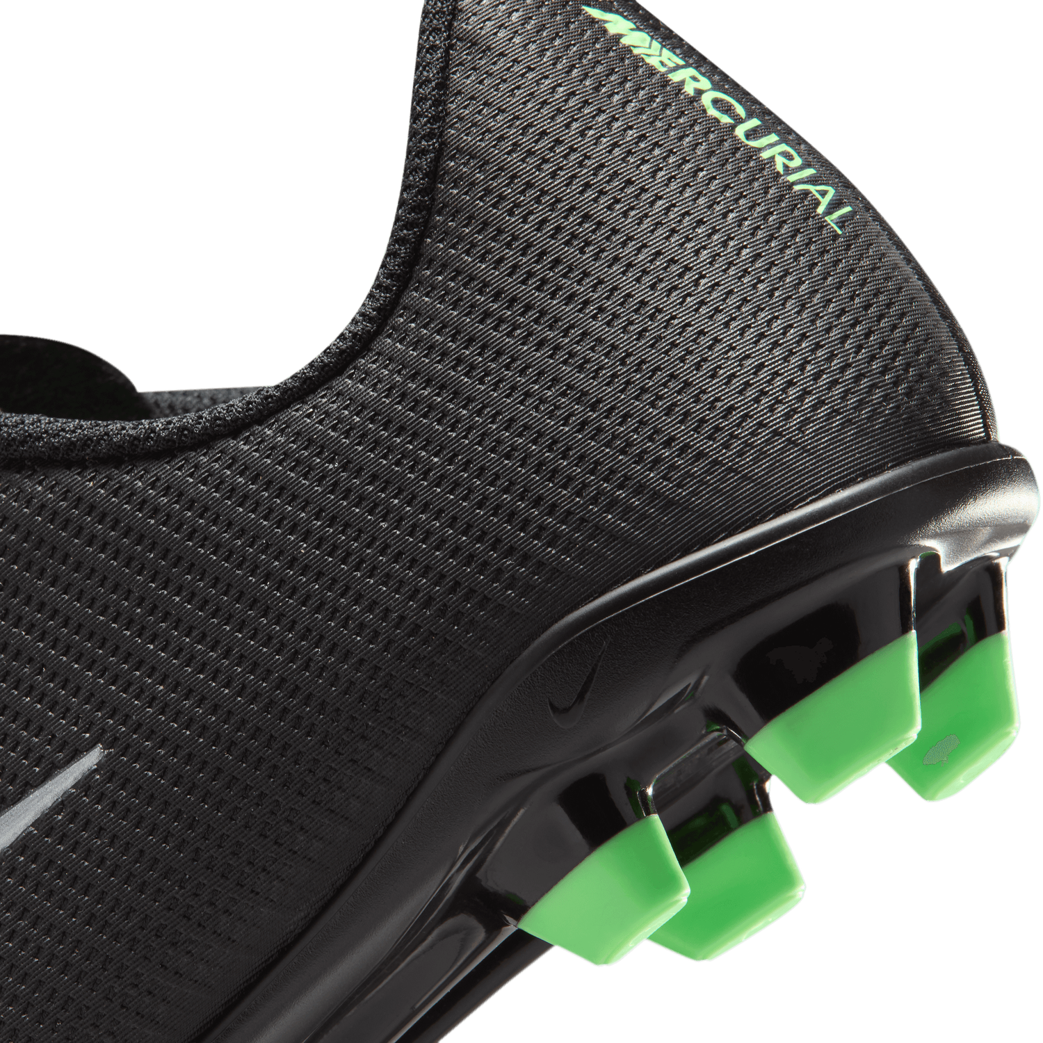 MERCURIAL VAPOR 17 CLUB FG/MG JR (BLACK/GREEN)