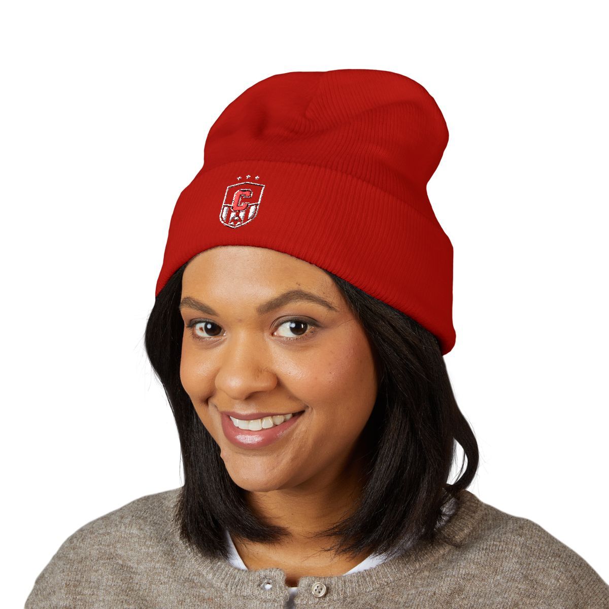 CHS Soccer Crest Beanie