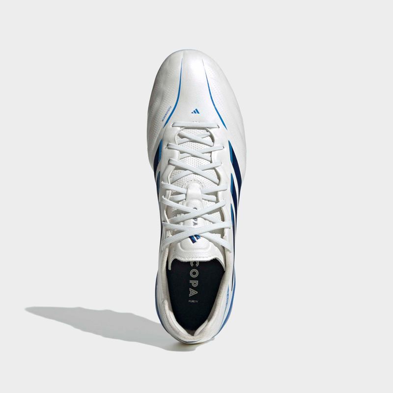 COPA PURE IV ELITE FG (WHITE/DARK BLUE)