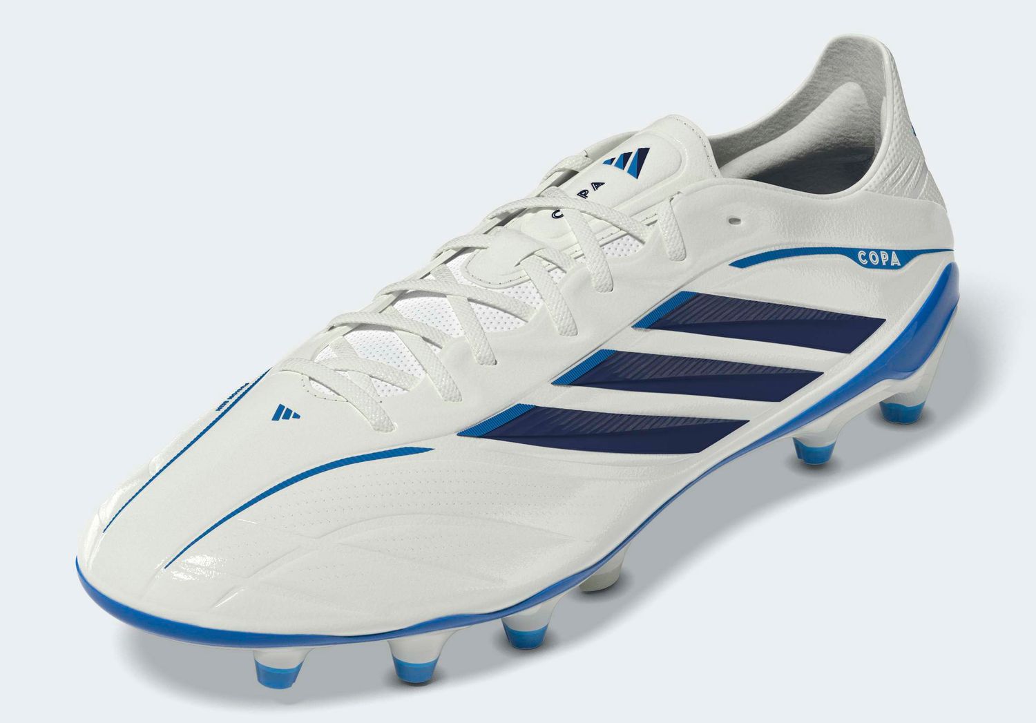 COPA PURE IV ELITE FG (WHITE/DARK BLUE)