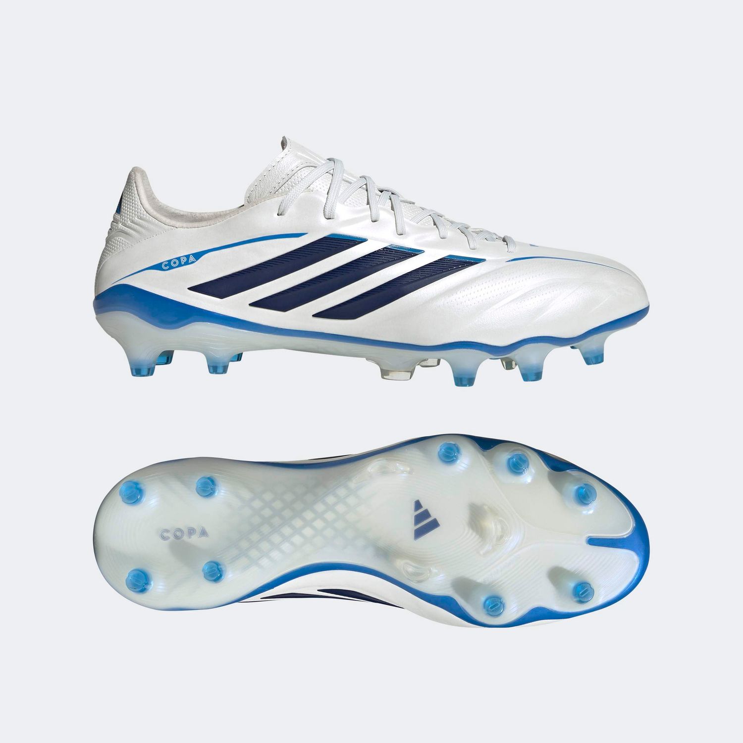 COPA PURE IV ELITE FG (WHITE/DARK BLUE)