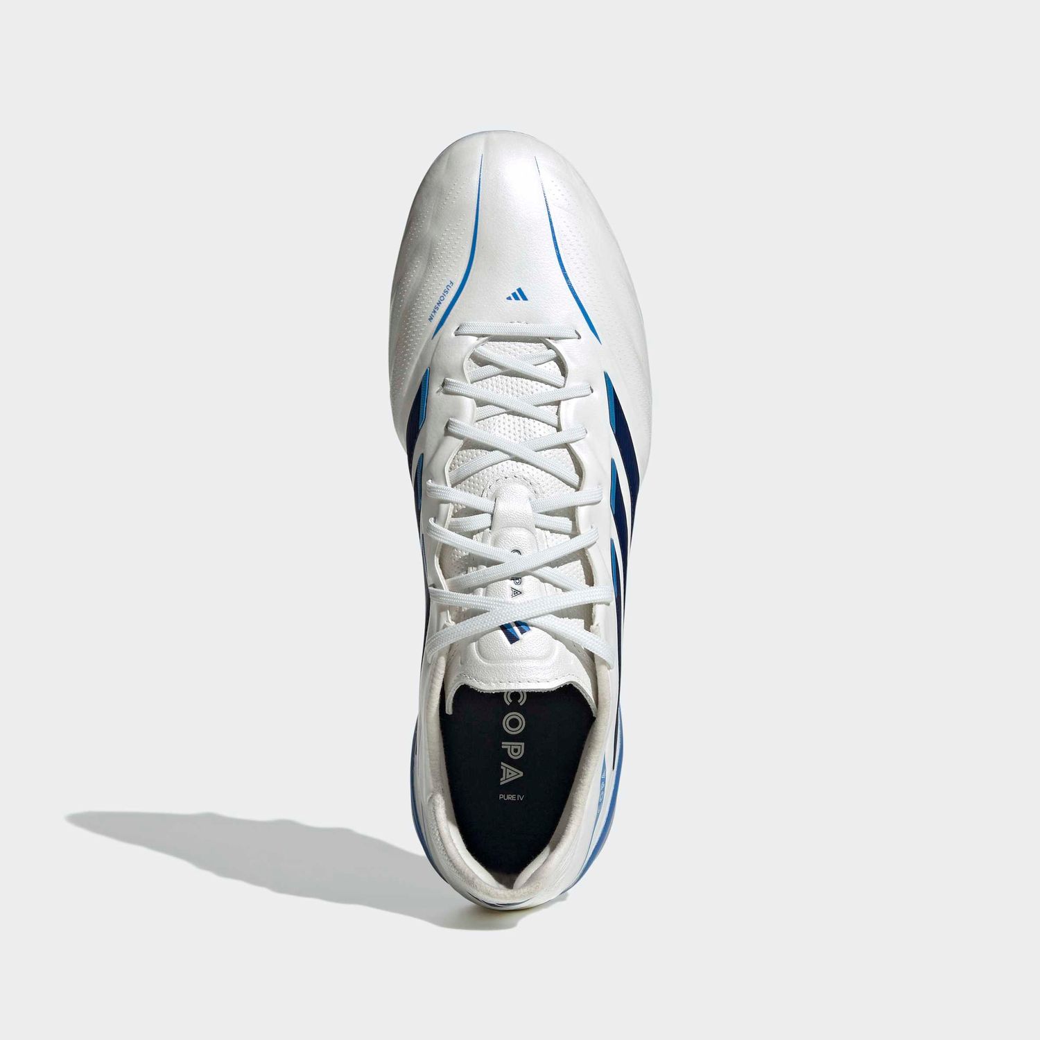 COPA PURE IV ELITE FG (WHITE/DARK BLUE)