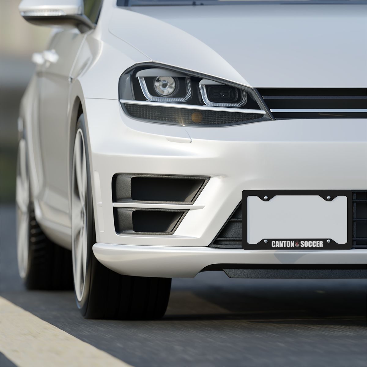 CHS Soccer Metal License Plate Frame