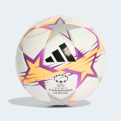 WOMENS UCL 26/27 LEAGUE BALL (WHITE/ORANGE/PURPLE)