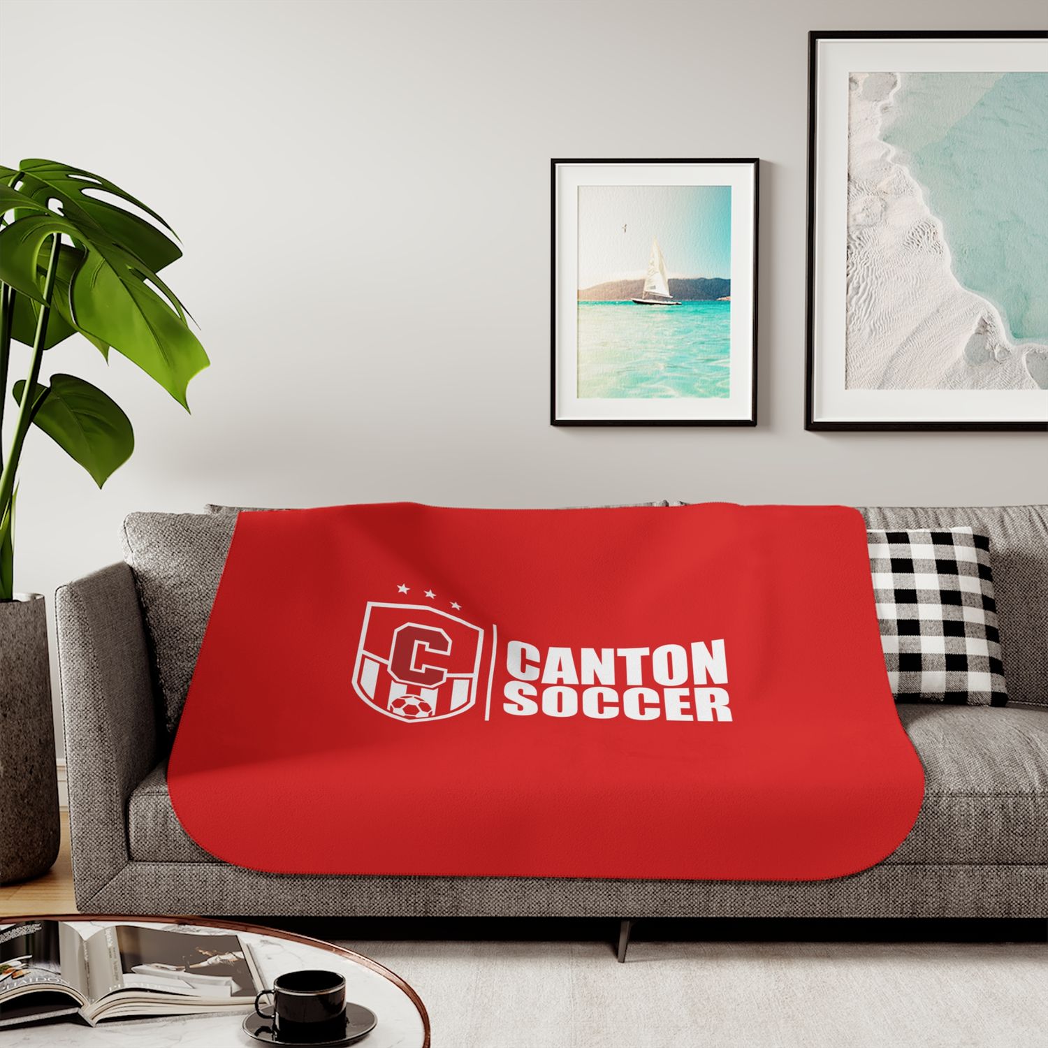 CHS Soccer Sherpa Blanket