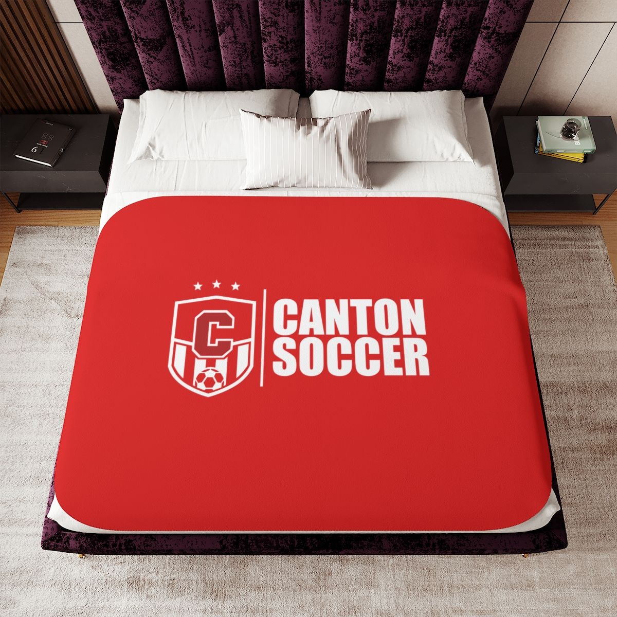 CHS Soccer Sherpa Blanket