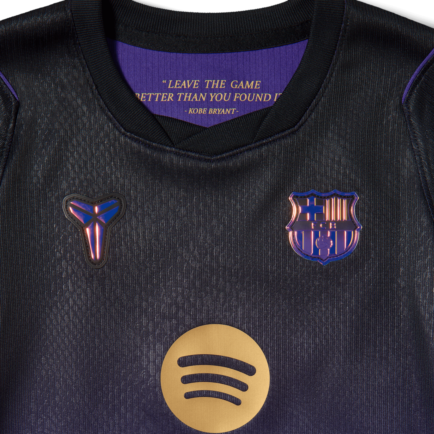 FC BARCELONA 26/27 AWAY KIT CHILD (BLACK/PURPLE)