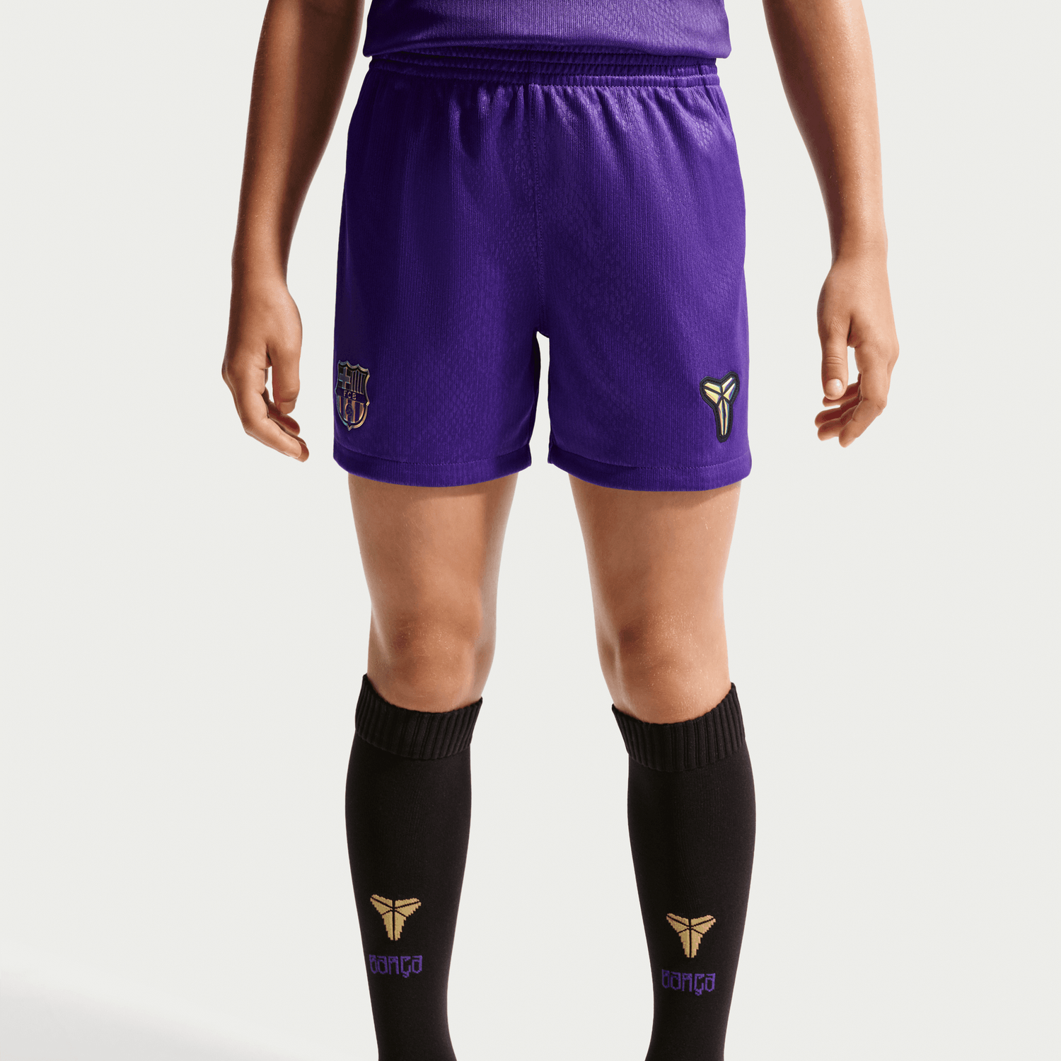FC BARCELONA 26/27 AWAY KIT CHILD (BLACK/PURPLE)