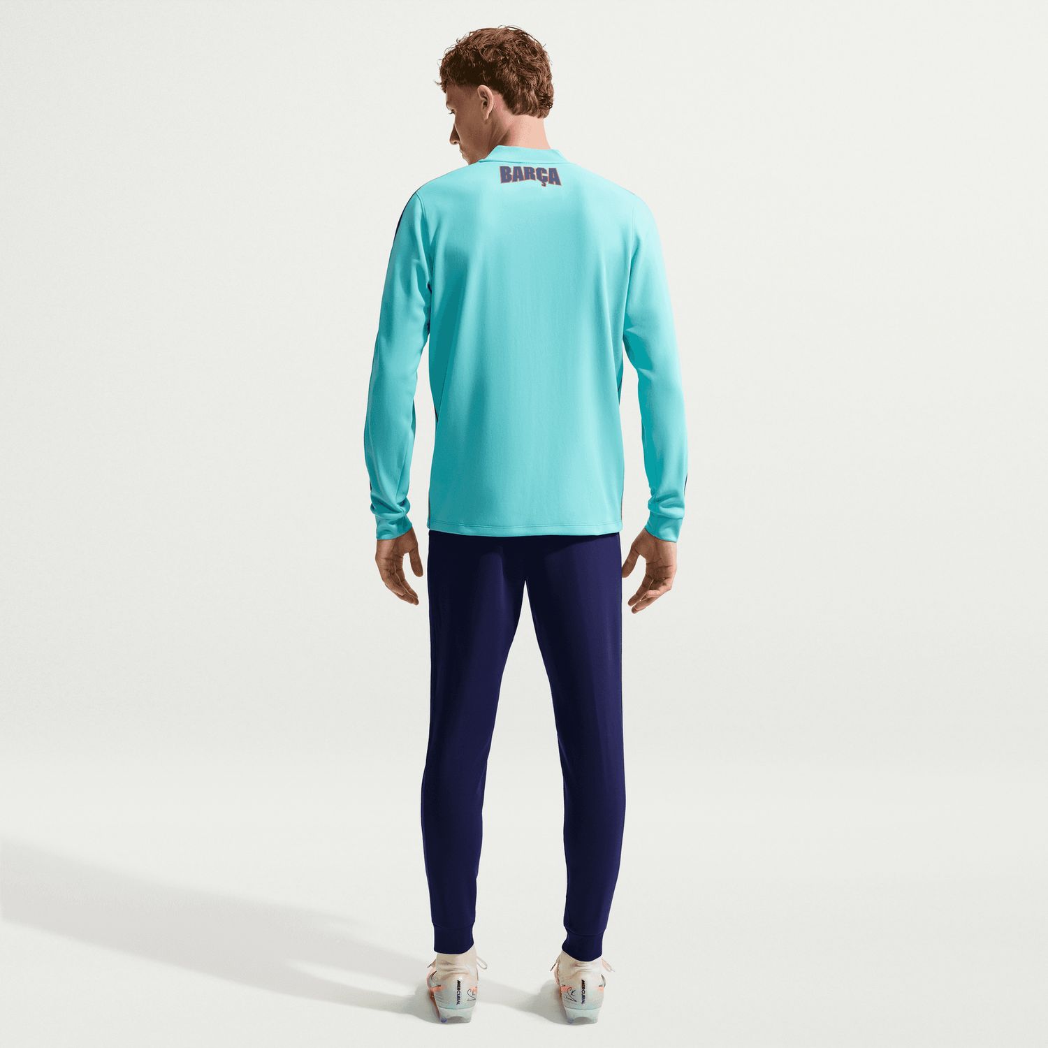 FC BARCELONA 26/27 THIRD TRACK JACKET (TEAL)