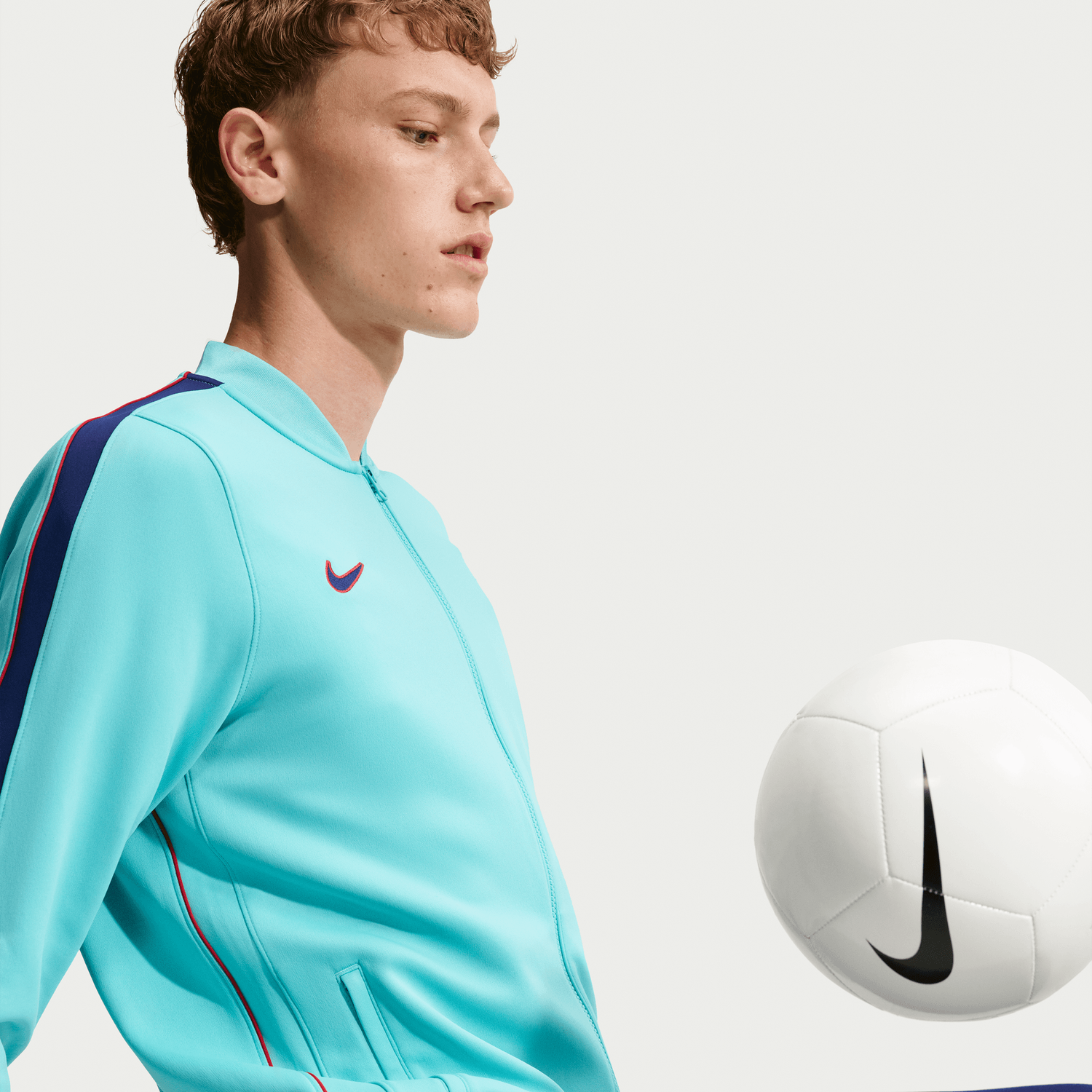 FC BARCELONA 26/27 THIRD TRACK JACKET (TEAL)
