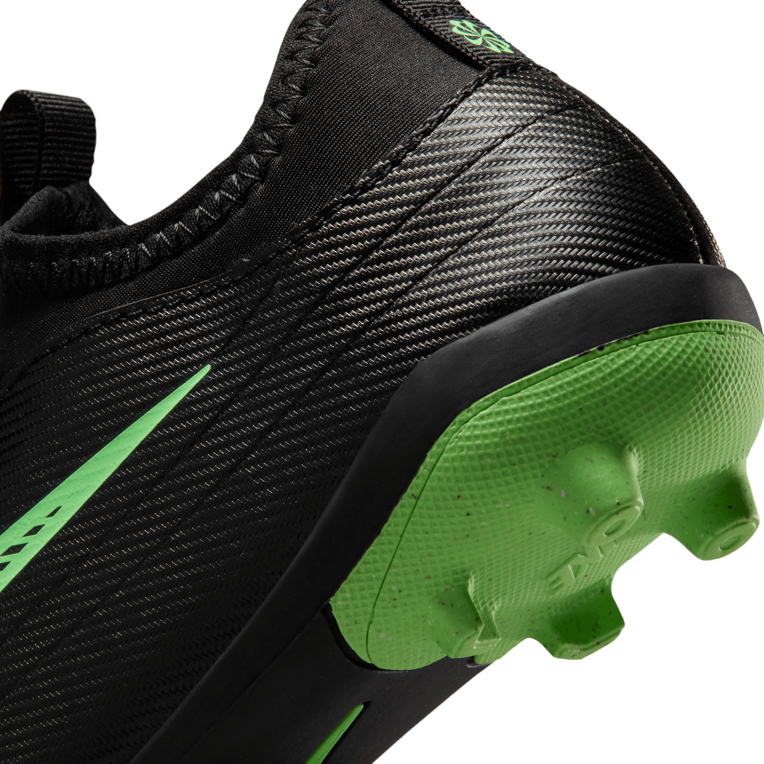 MERCURIAL VAPOR 17 CLUB FLEX FG/MG JR (BLACK/GREEN)