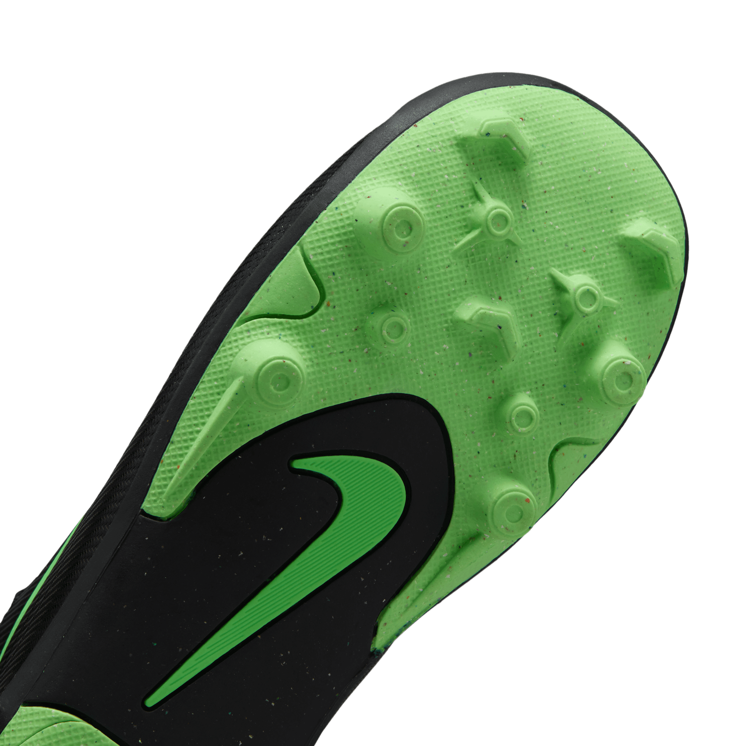 MERCURIAL VAPOR 17 CLUB FLEX FG/MG JR (BLACK/GREEN)