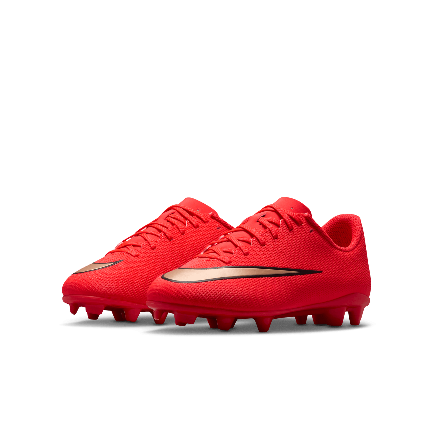 MERCURIAL VAPOR 17 CLUB FG/MG JR (CRIMSON/GOLD)