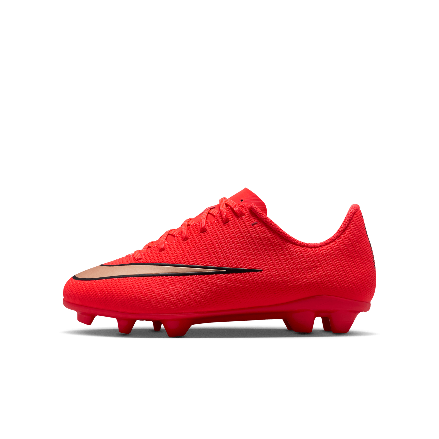 MERCURIAL VAPOR 17 CLUB FG/MG JR (CRIMSON/GOLD)