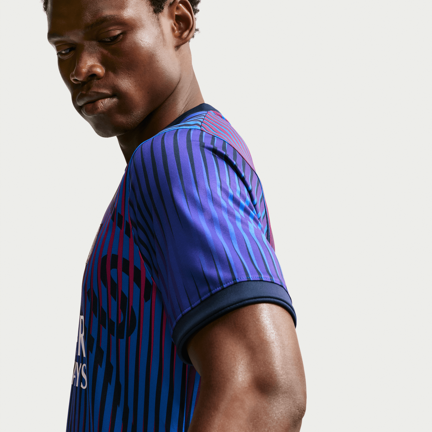 PSG 26/27 AWAY PREMATCH JERSEY (NAVY/PURPLE)