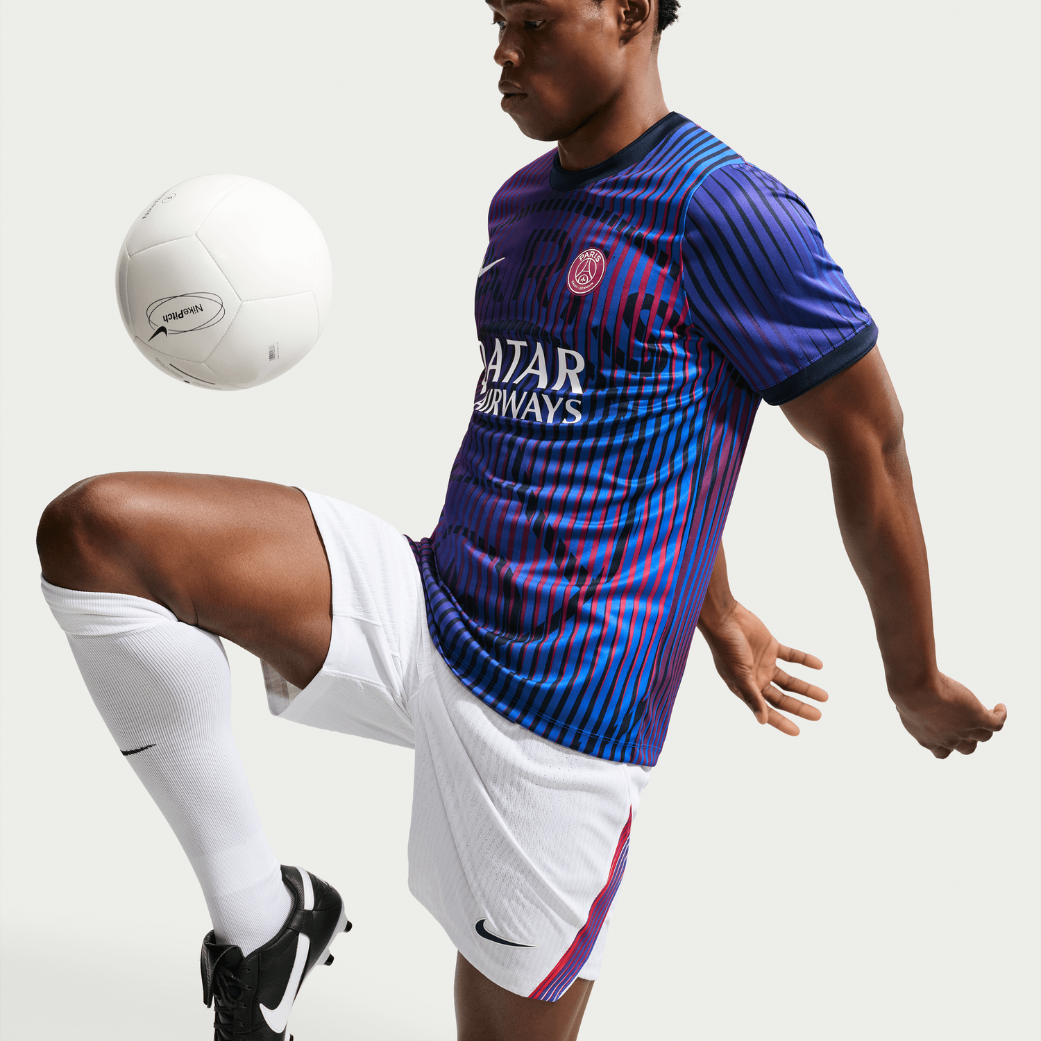 PSG 26/27 AWAY PREMATCH JERSEY (NAVY/PURPLE)