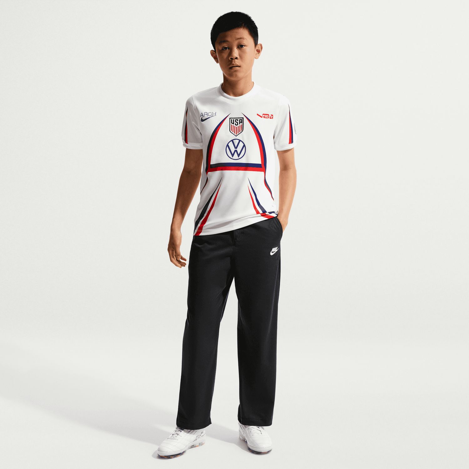 USA X V.A.A 2026 ACADEMY SS JERSEY YOUTH (WHITE)