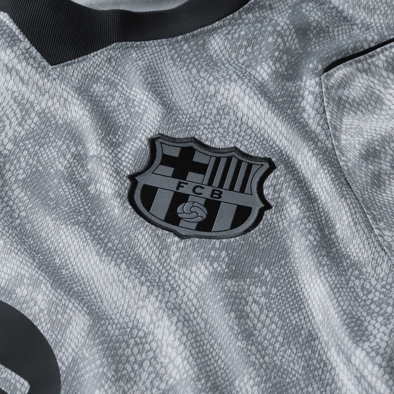 FC BARCELONA 26/27 AWAY  GK LS JERSEY (GRAY/BLACK)