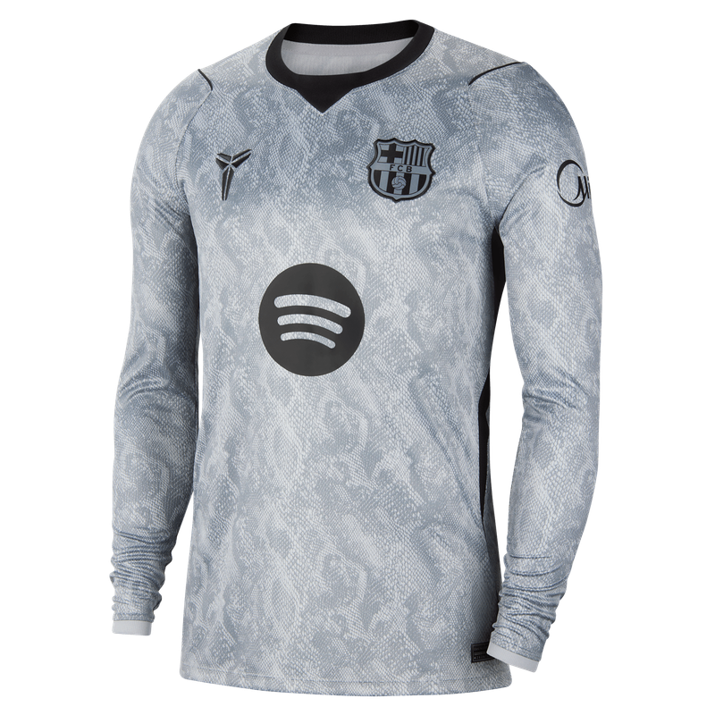 FC BARCELONA 26/27 AWAY  GK LS JERSEY (GRAY/BLACK)