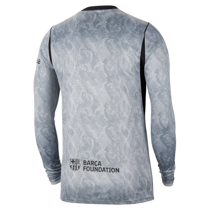 FC BARCELONA 26/27 AWAY  GK LS JERSEY (GRAY/BLACK)