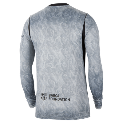 FC BARCELONA 26/27 AWAY  GK LS JERSEY (GRAY/BLACK)