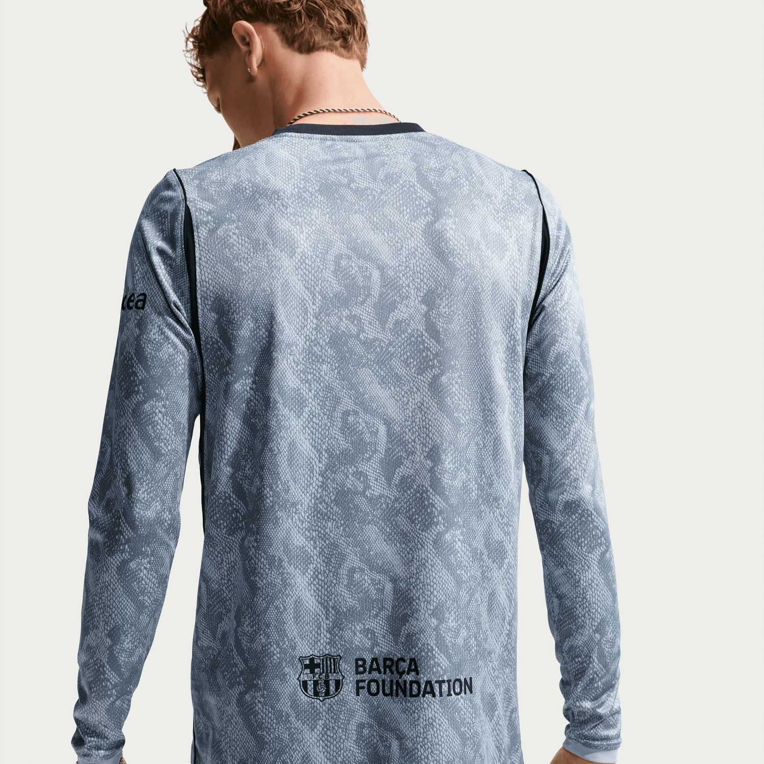 FC BARCELONA 26/27 AWAY  GK LS JERSEY (GRAY/BLACK)