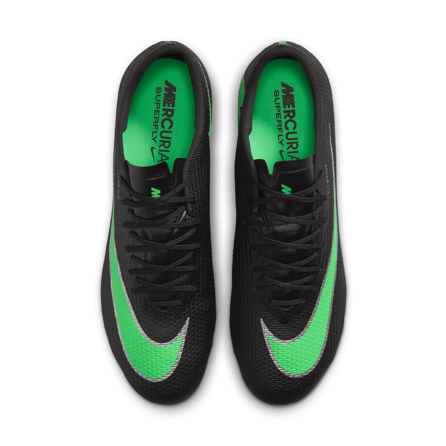 MERCURIAL SUPERFLY 11 PRO FG (BLACK/GREEN)
