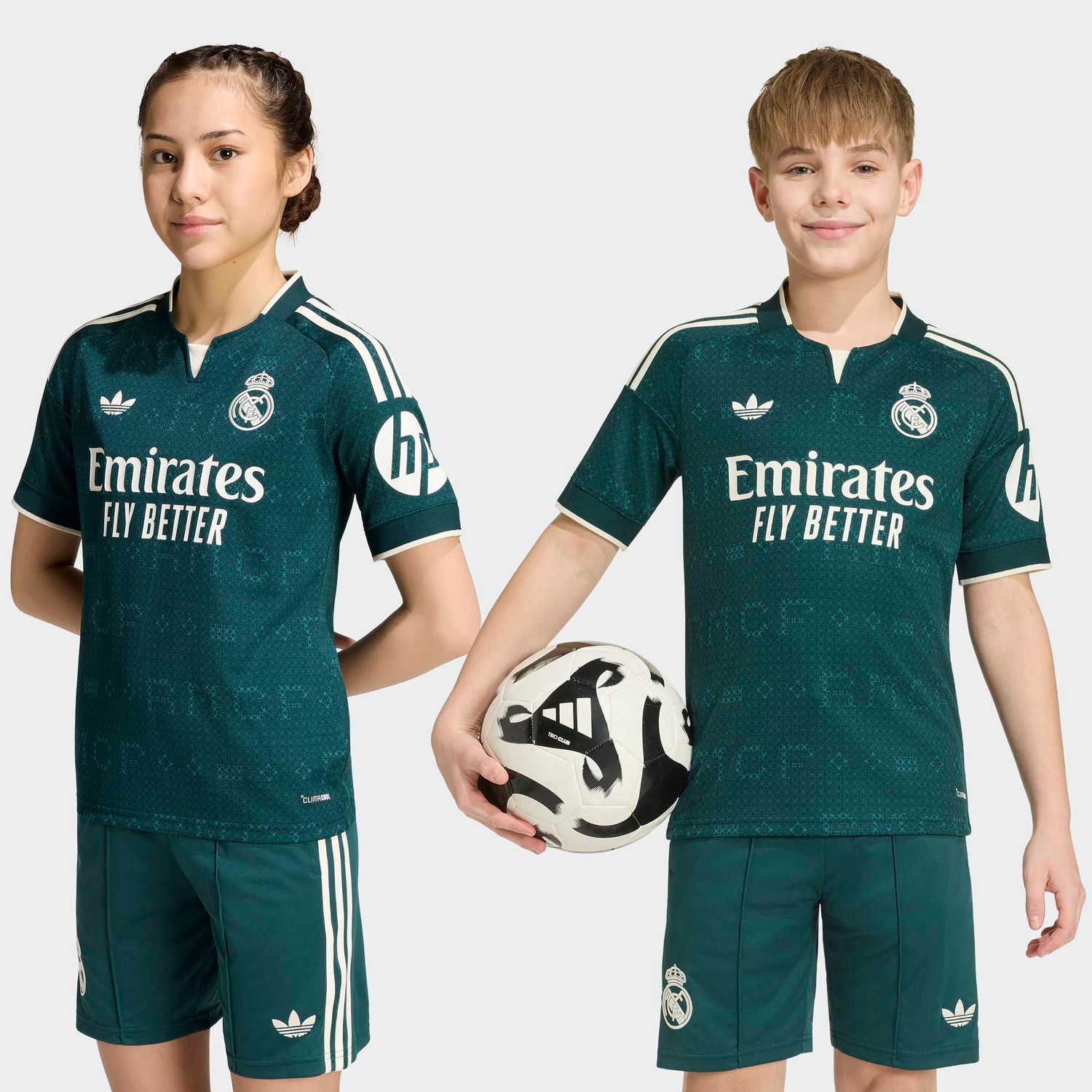REAL MADRID 26/27 AWAY JERSEY YOUTH (GREEN)