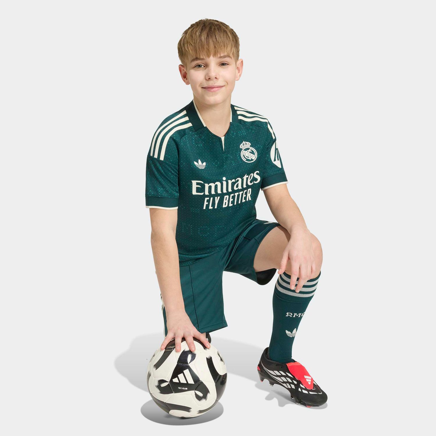 REAL MADRID 26/27 AWAY JERSEY YOUTH (GREEN)