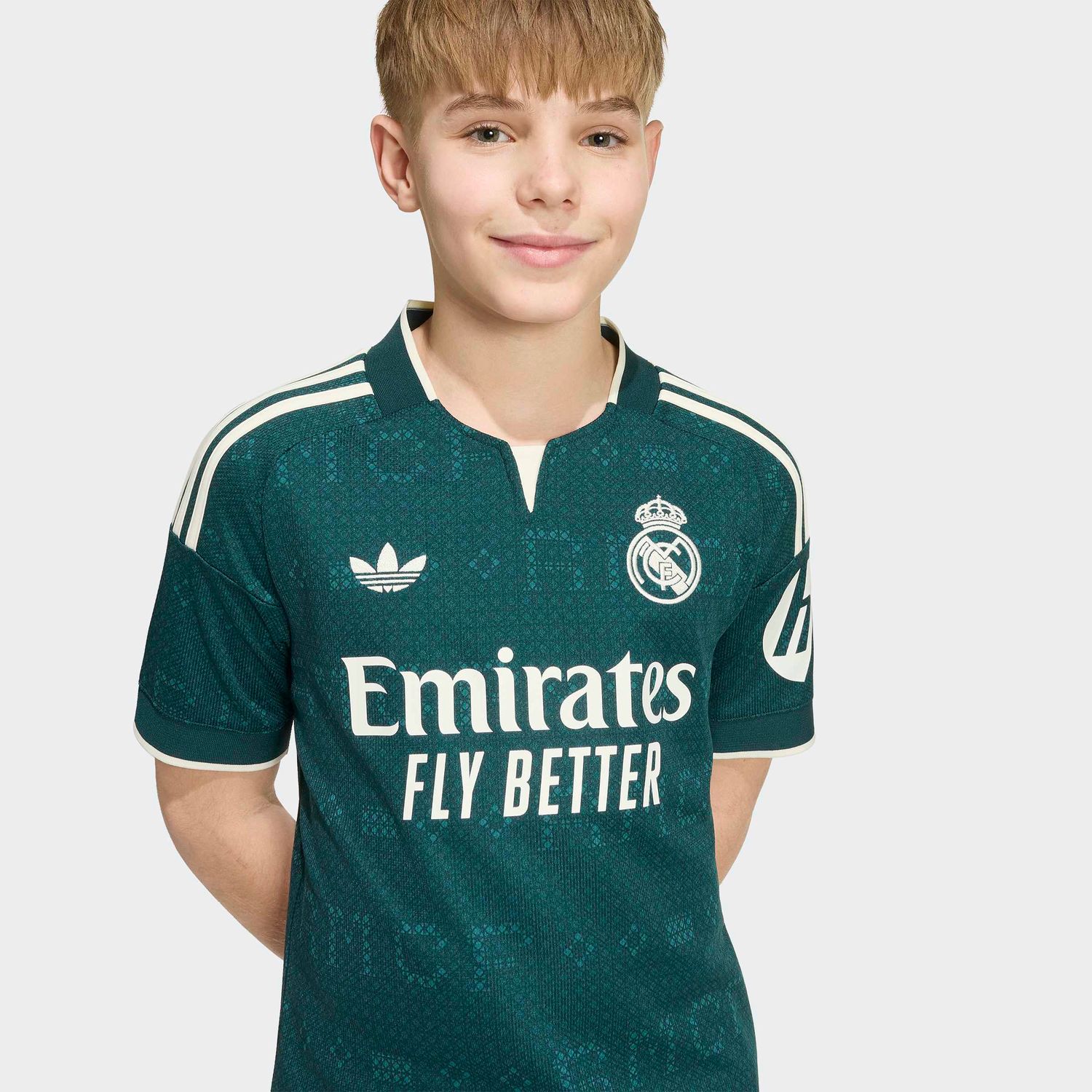 REAL MADRID 26/27 AWAY JERSEY YOUTH (GREEN)