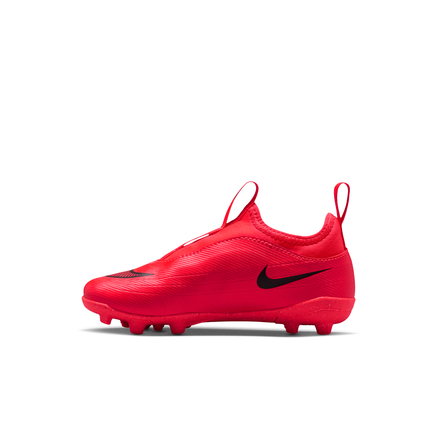 MERCURIAL VAPOR 17 CLUB FLEX FG/MG JR (CRIMSON/BLACK)