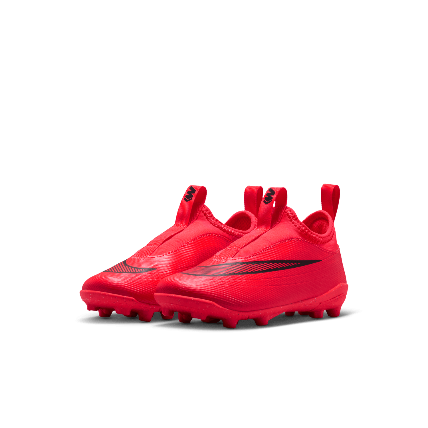 MERCURIAL VAPOR 17 CLUB FLEX FG/MG JR (CRIMSON/BLACK)