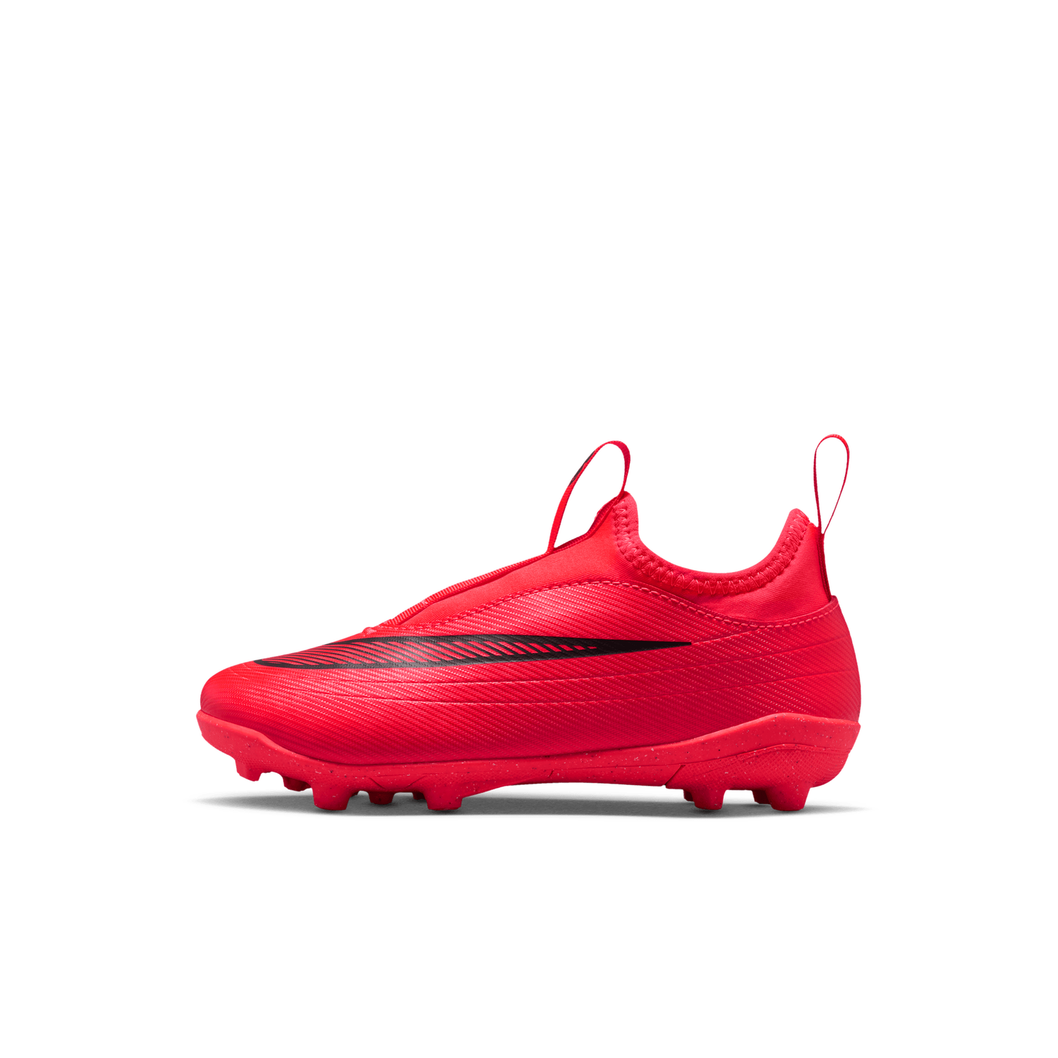 MERCURIAL VAPOR 17 CLUB FLEX FG/MG JR (CRIMSON/BLACK)