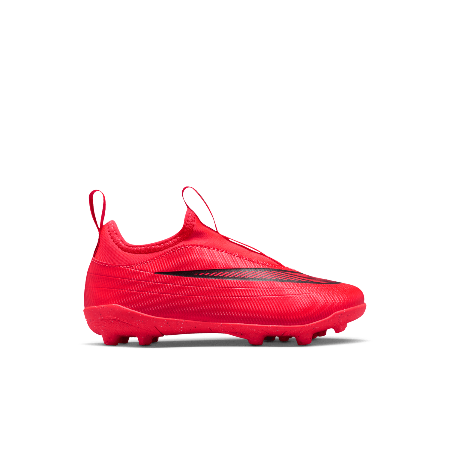 MERCURIAL VAPOR 17 CLUB FLEX FG/MG JR (CRIMSON/BLACK)