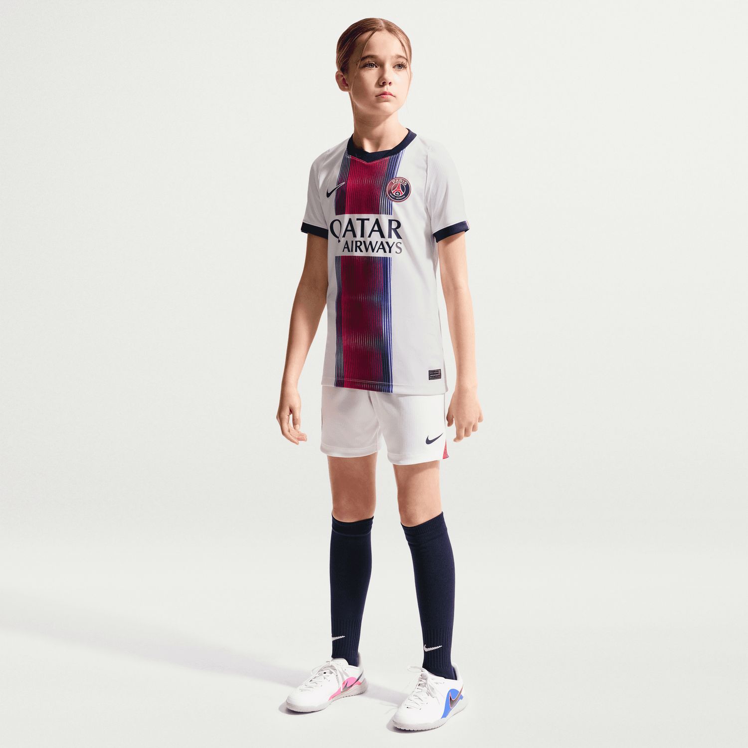 PSG 26/27 AWAY JERSEY YOUTH (WHITE/RED)
