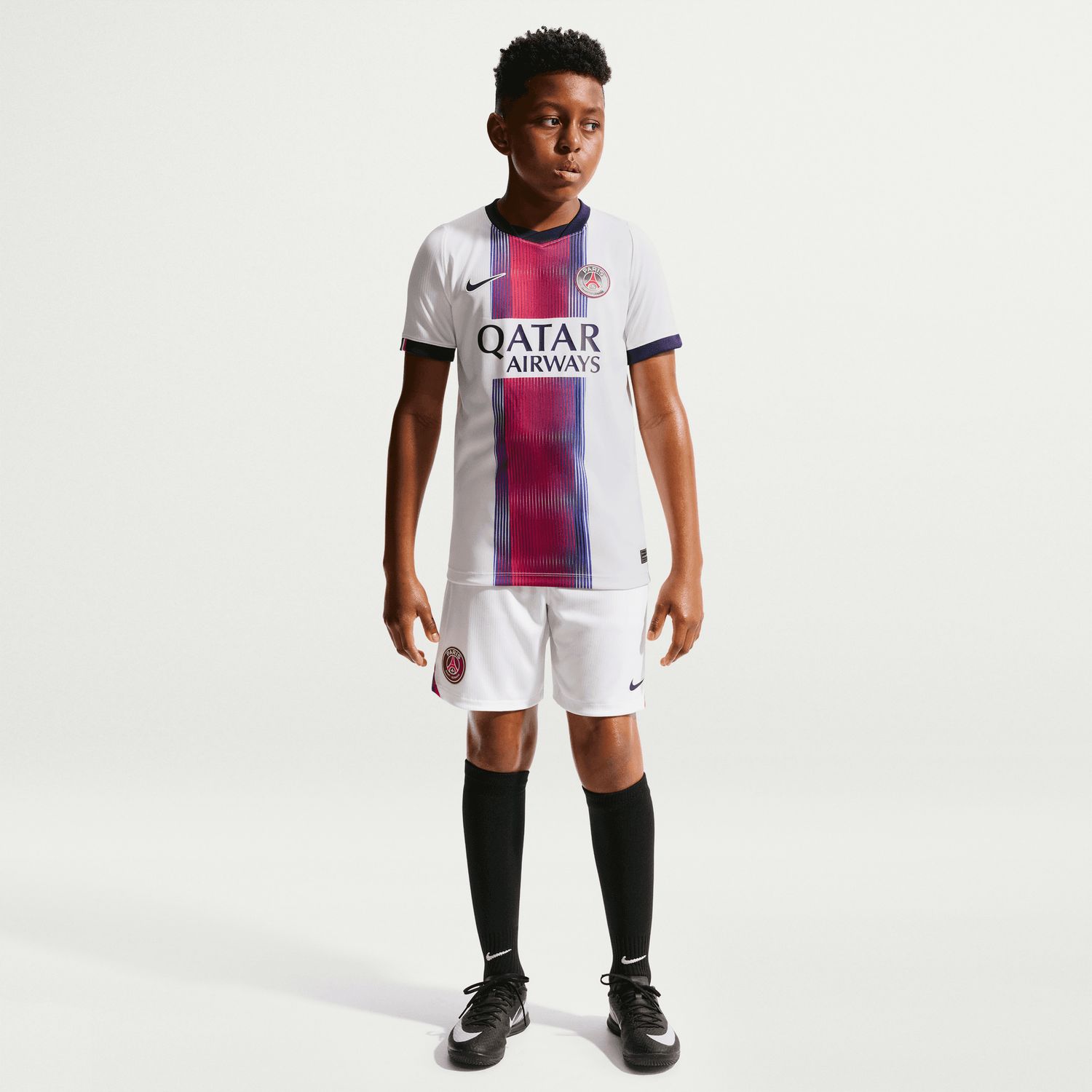 PSG 26/27 AWAY JERSEY YOUTH (WHITE/RED)