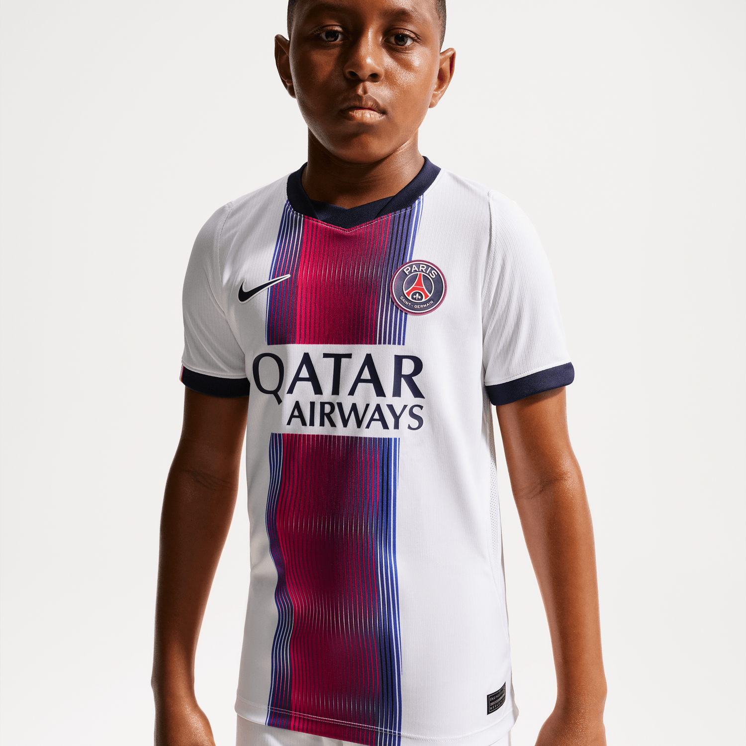 PSG 26/27 AWAY JERSEY YOUTH (WHITE/RED)