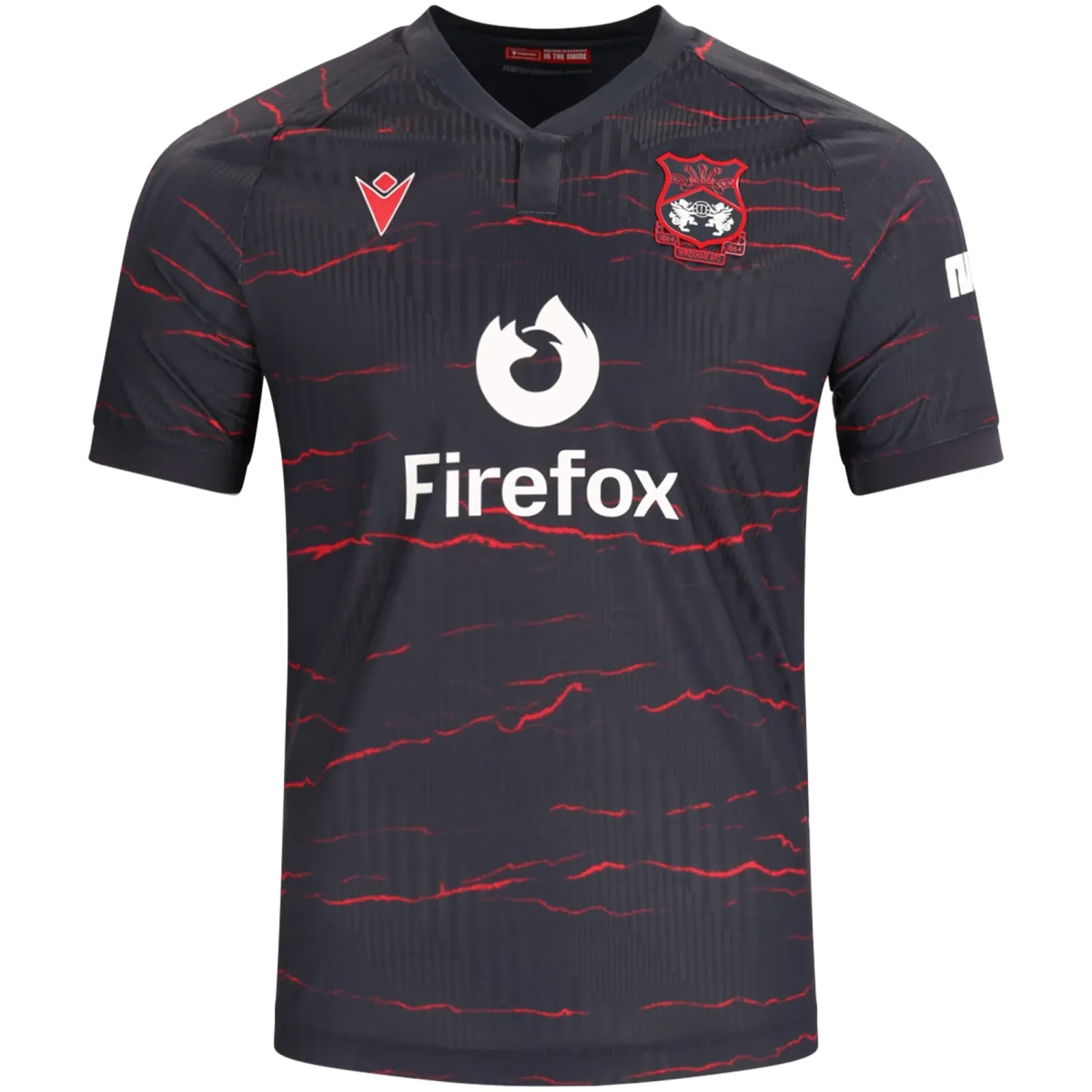 WREXHAM AFC 26/27 AWAY JERSEY (BLACK)