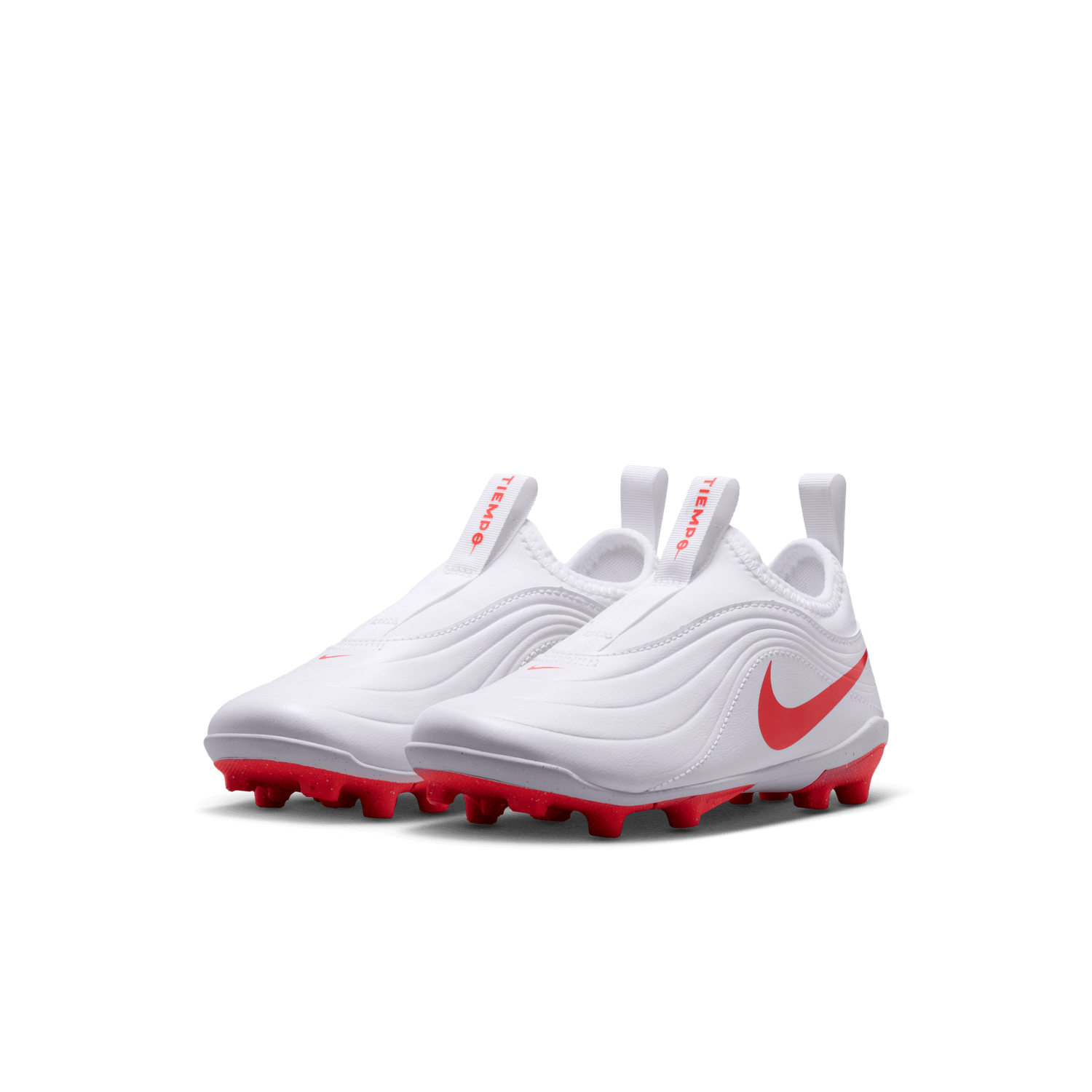 TIEMPO MAESTRO CLUB FLEX FG/MG JR (WHITE/RED)