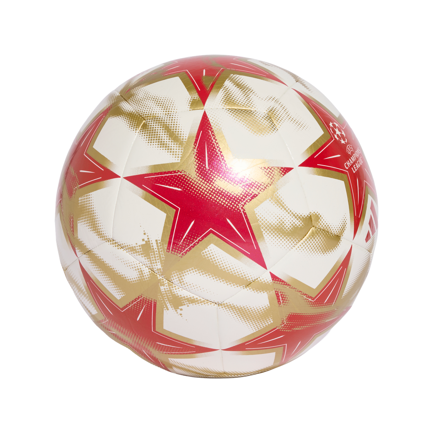 UCL 26/27 CLUB BALL (WHITE/RED)