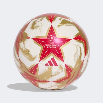 UCL 26/27 CLUB BALL (WHITE/RED)