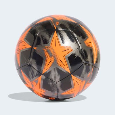 UCL 26/27 CLUB BALL (BLACK/ORANGE)
