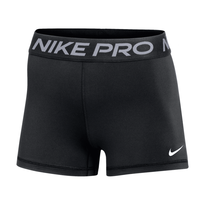 NIKE PRO 3 INCH SHORTS WOMEN (BLACK)