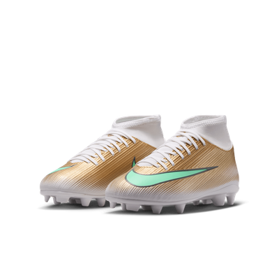  MERCURIAL SUPERFLY 11 CLUB KM FG/MG JR (GOLD/GREEN)