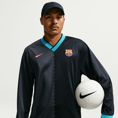 BARCELONA 26/27 ENERGY JERSEY LS (BLACK/TEAL)