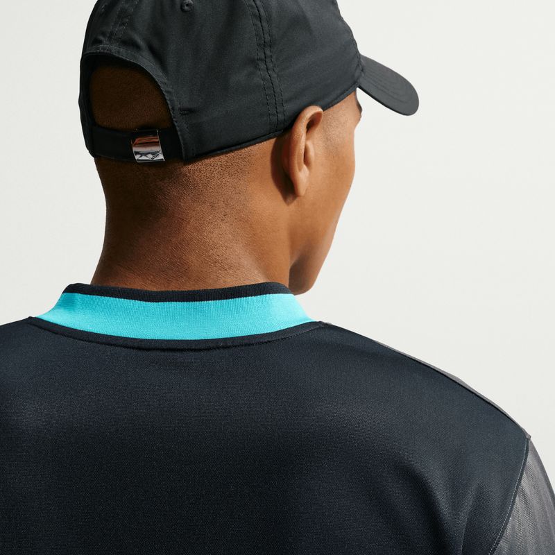 BARCELONA 26/27 ENERGY JERSEY LS (BLACK/TEAL)