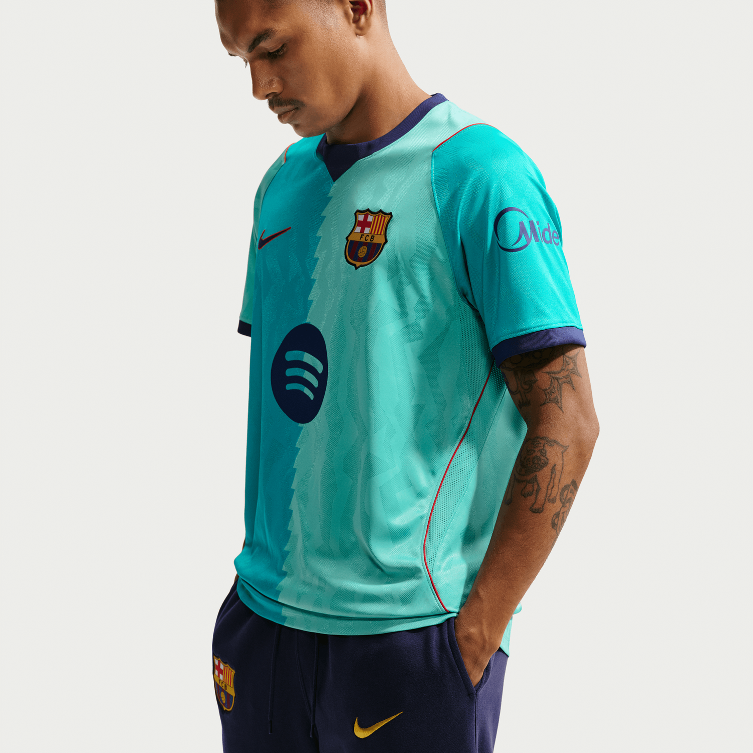 FC BARCELONA 26/27 THIRD JERSEY (TEAL)