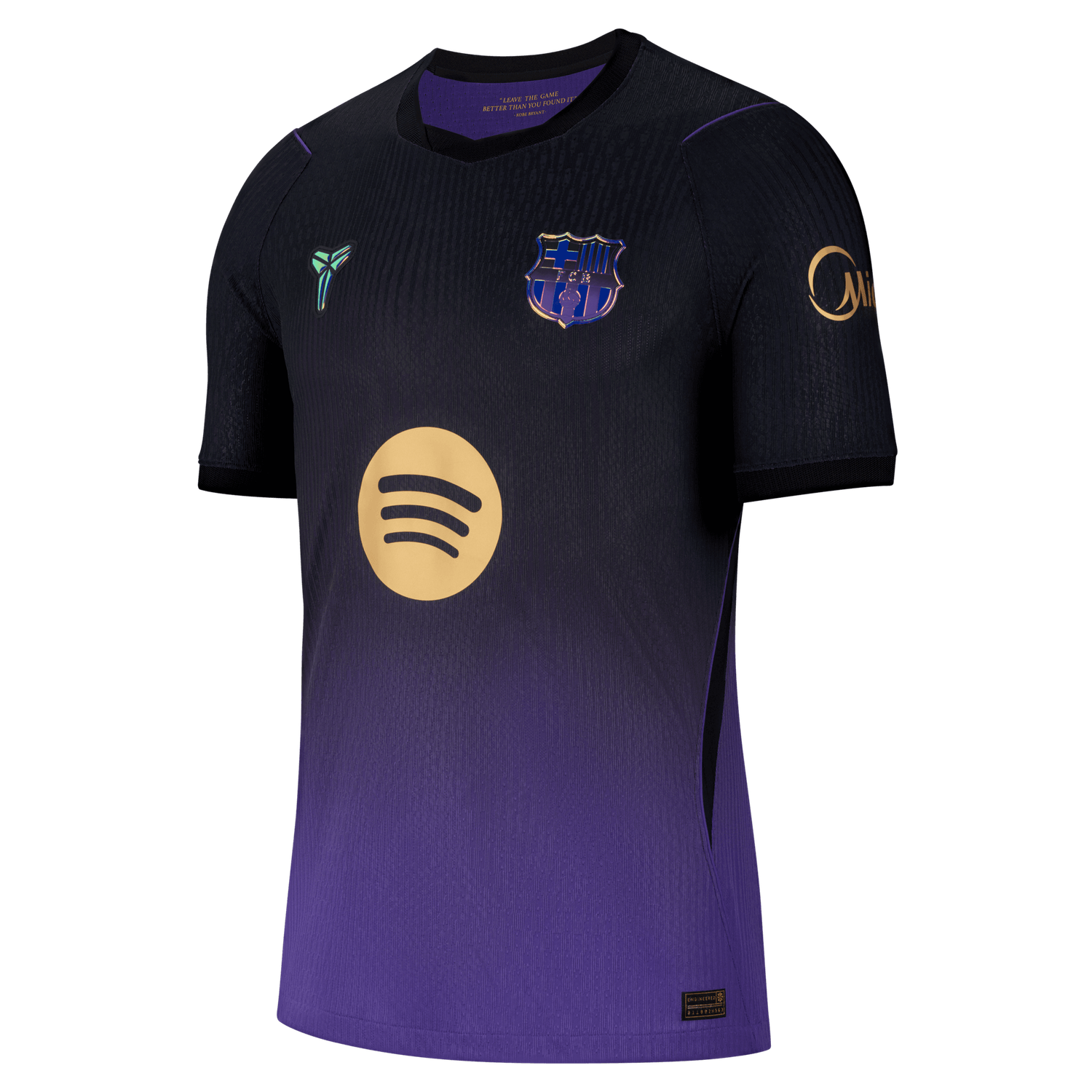 FC BARCELONA 26/27 AUTHENTIC AWAY JERSEY (BLACK/PURPLE)