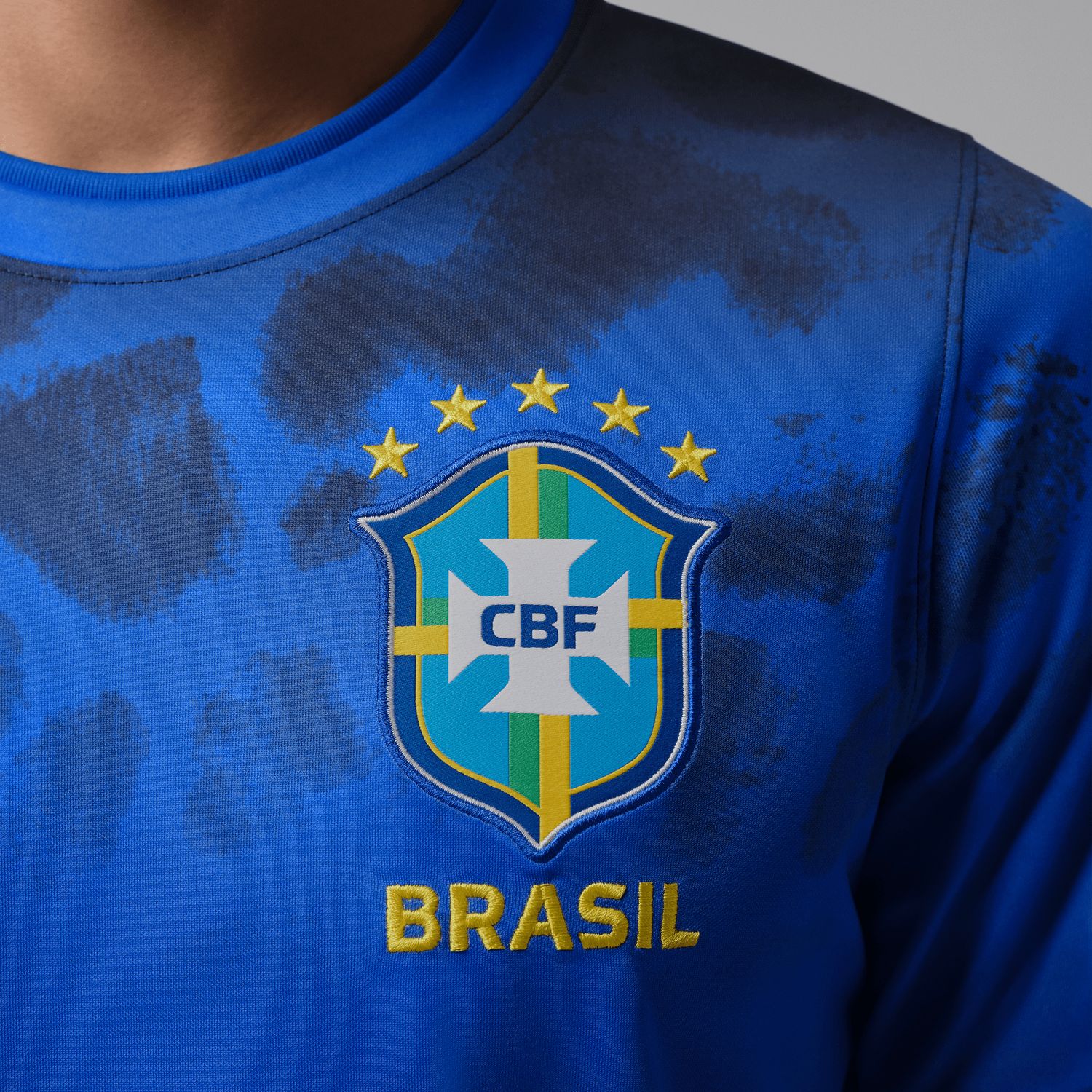 BRAZIL X JORDAN 2026 ACADEMY PRO JERSEY (NAVY/BLUE)