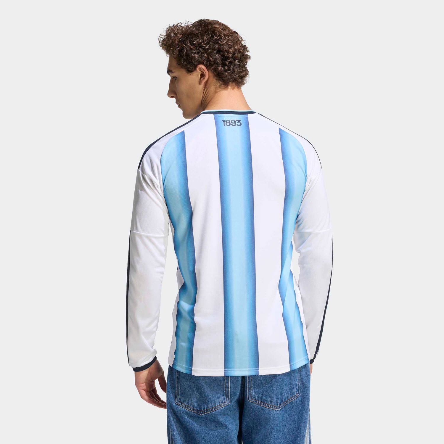 ARGENTINA 2026 HOME JERSEY LS (WHITE/BLUE)